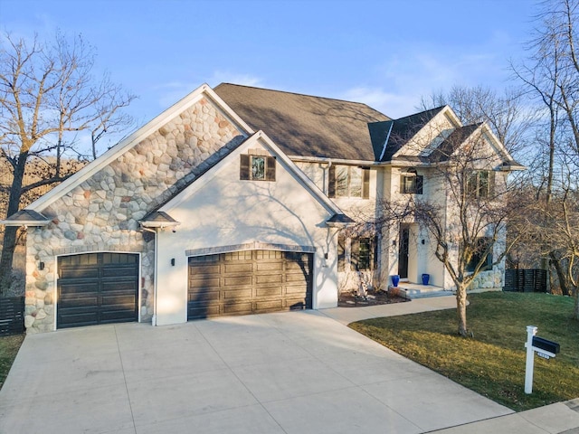 6461 Blue Heron Pointe Dr, Waterford, WI 53185 - view of front of home featuring a front yard
