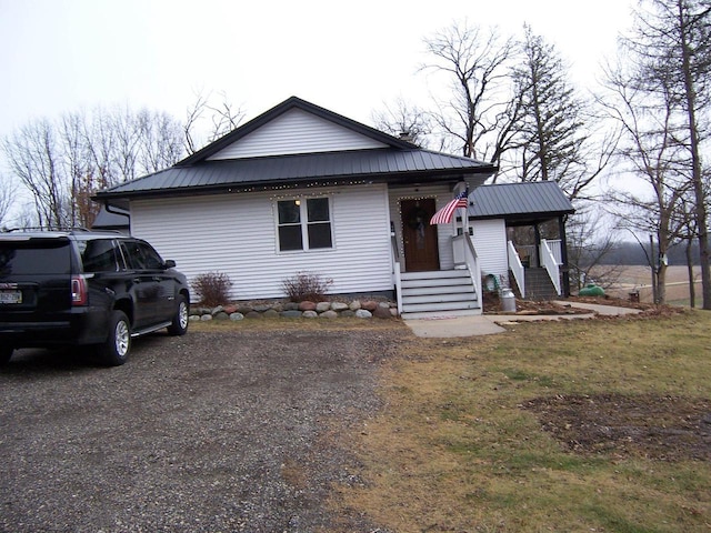 view of front of house