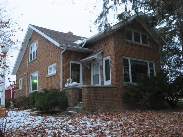 view of snow covered exterior