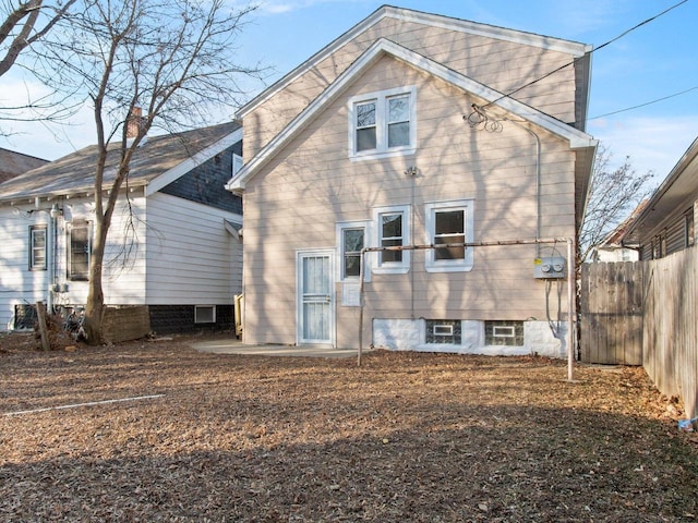 view of back of house