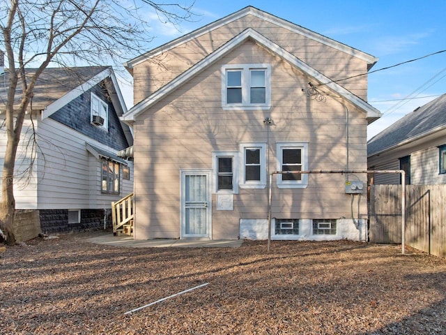 view of rear view of house