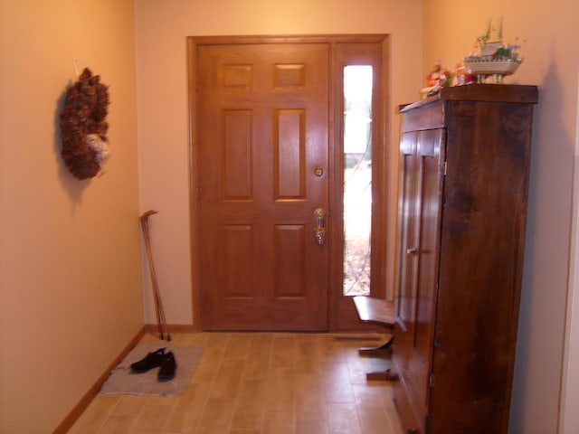 view of entryway