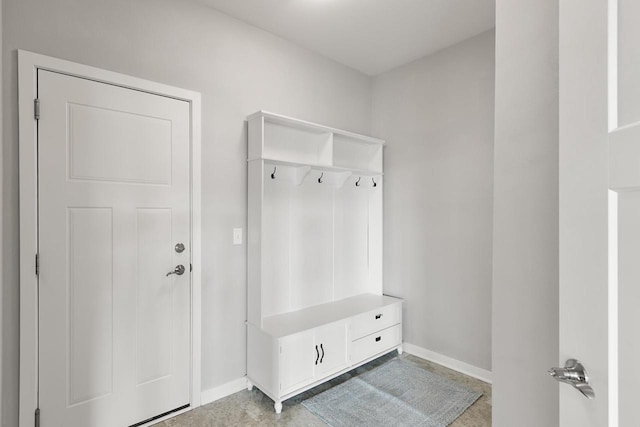 view of mudroom