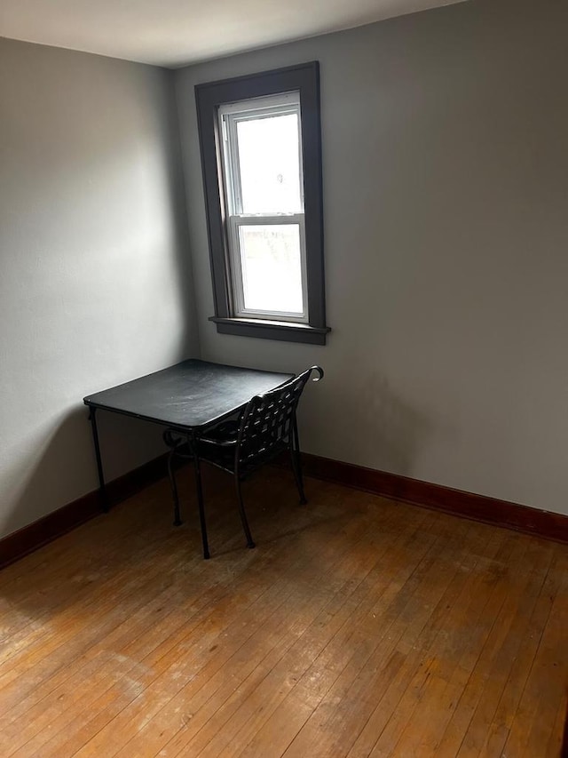 interior space featuring light hardwood / wood-style flooring