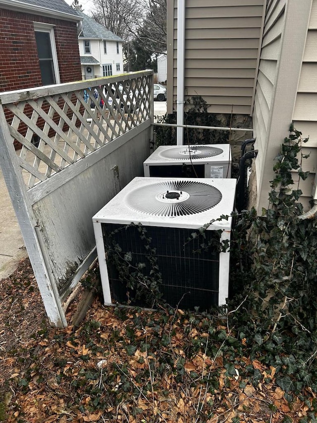 exterior details featuring central air condition unit