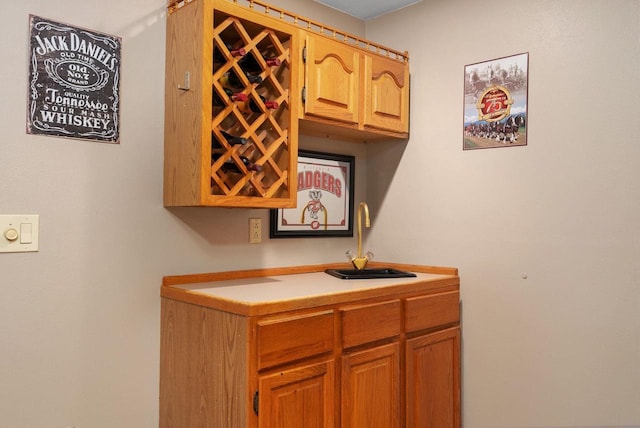 2022 27th St, Monroe, WI 53566 - bar with a dry bar