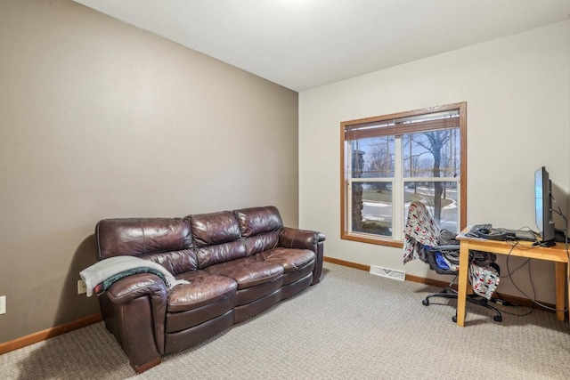 office featuring carpet floors