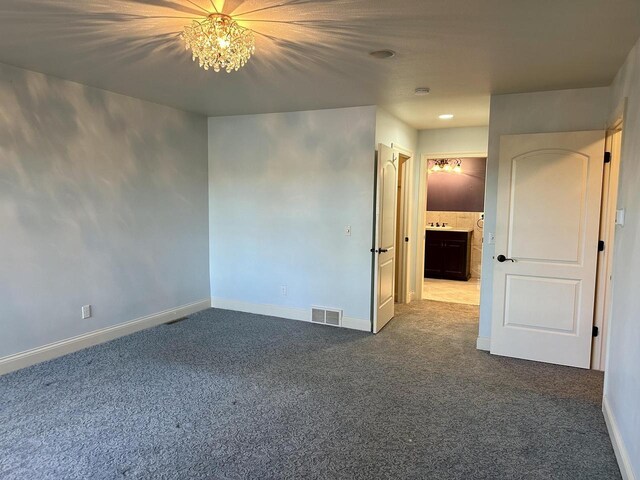 N7859 Lakeside Park Rd, Elkhart Lake, WI 53020 - spare room with carpet flooring