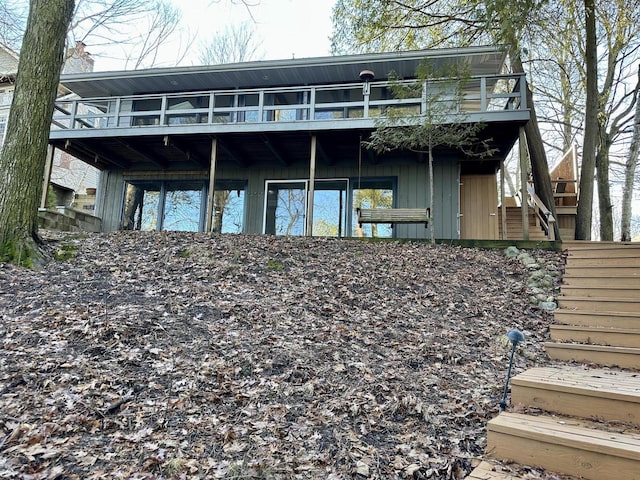 view of rear view of house