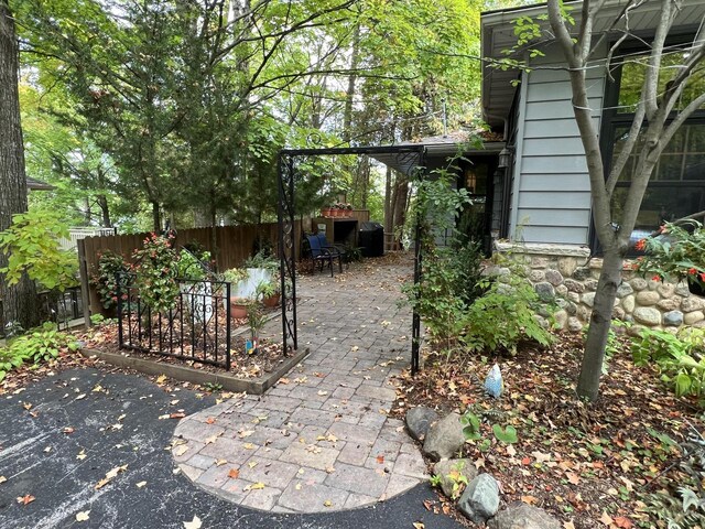 N7859 Lakeside Park Rd, Elkhart Lake, WI 53020 - view of patio / terrace