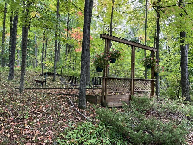 N7859 Lakeside Park Rd, Elkhart Lake, WI 53020 - view of yard