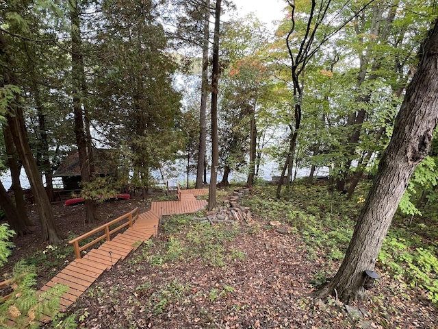 N7859 Lakeside Park Rd, Elkhart Lake, WI 53020 - view of yard