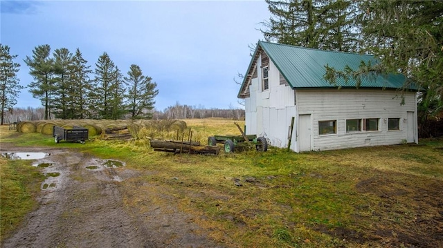 view of side of property