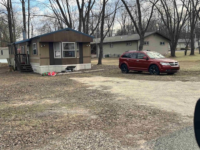 view of manufactured / mobile home