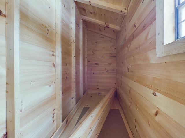 view of sauna / steam room