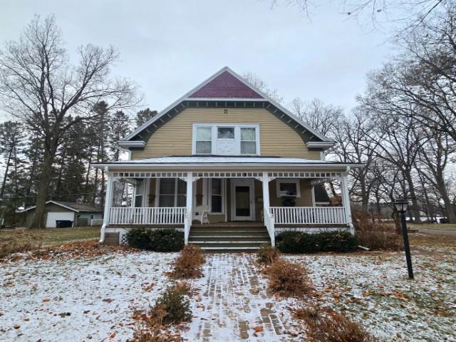 victorian house with covered porch