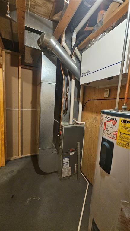 utilities with electric water heater