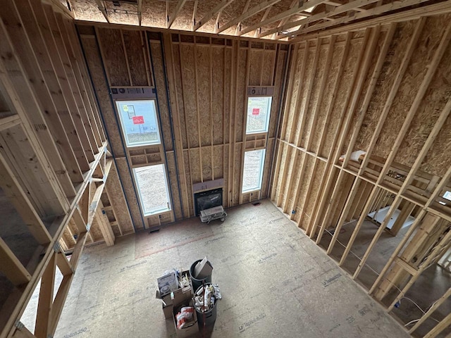 view of unfurnished living room