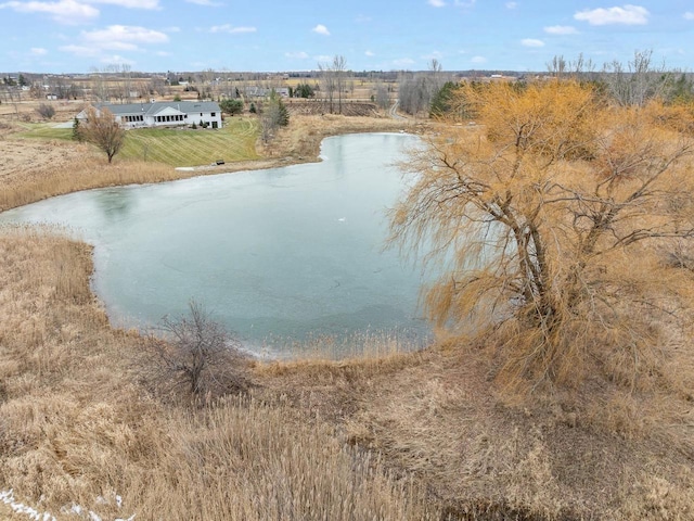 view of water feature