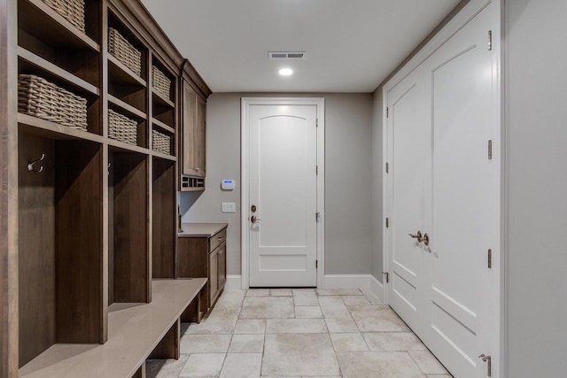 view of mudroom