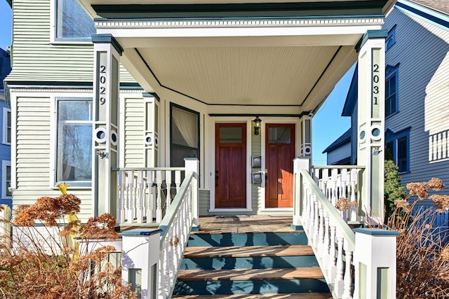 view of property entrance