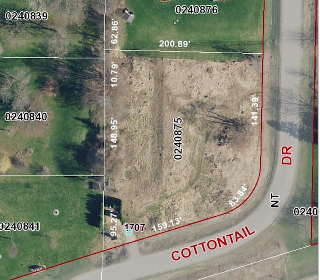 1707 Cottontail Dr, Oshkosh WI, 54904 land for sale