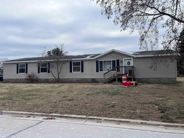 view of manufactured / mobile home