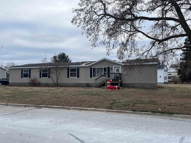 view of manufactured / mobile home