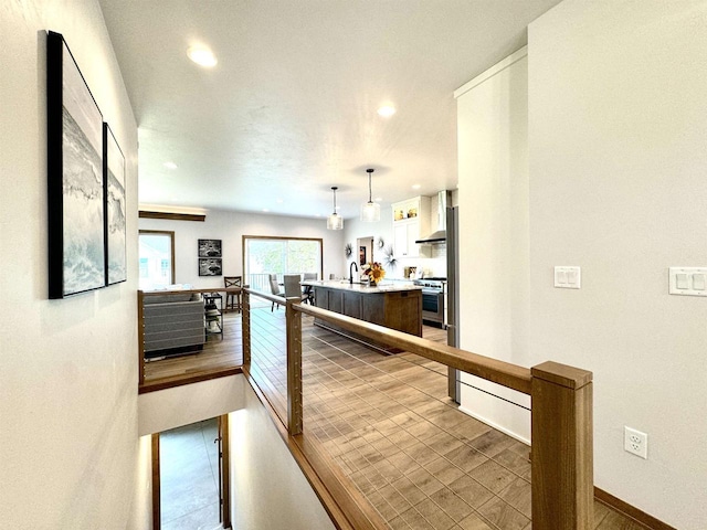 1217 Bay Mist Dr, Green Bay, WI 54311 - hall with sink