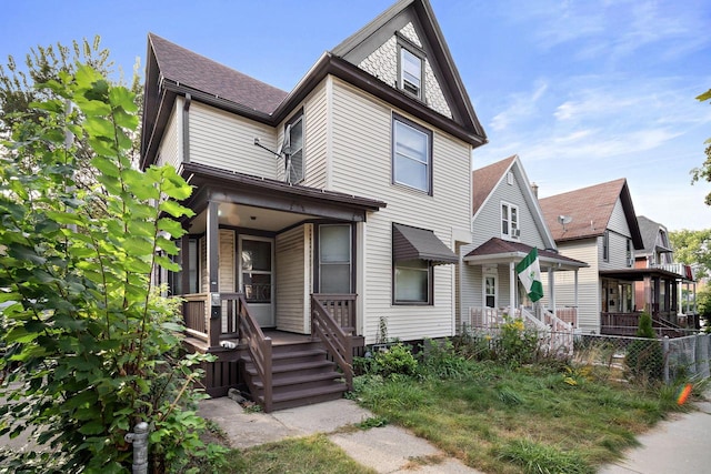 view of victorian-style house