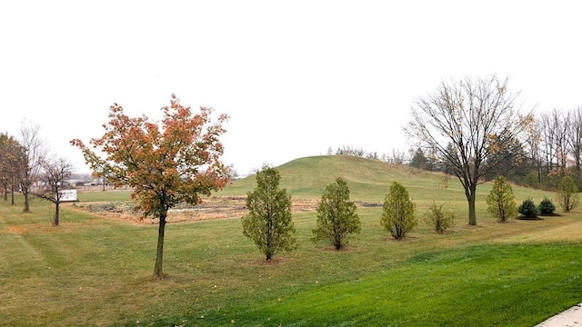 exterior space featuring a mountain view and a rural view