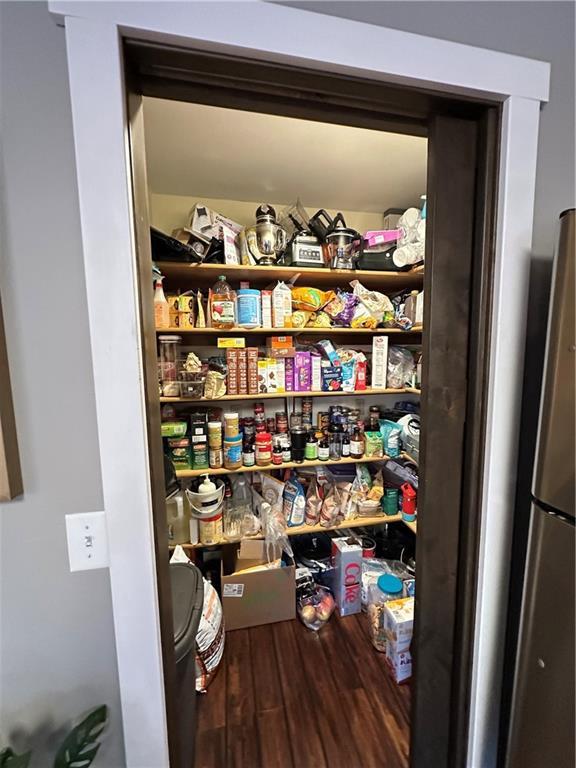 view of pantry