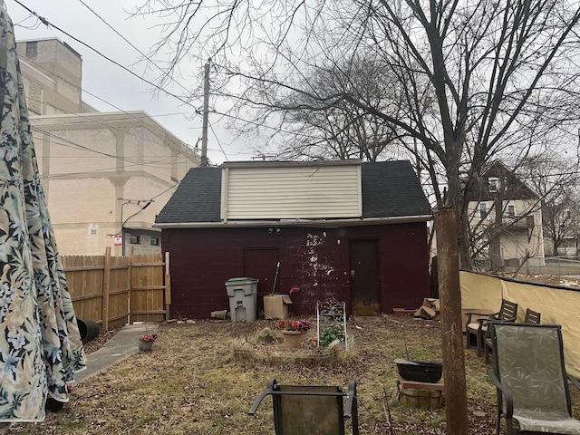 view of rear view of house