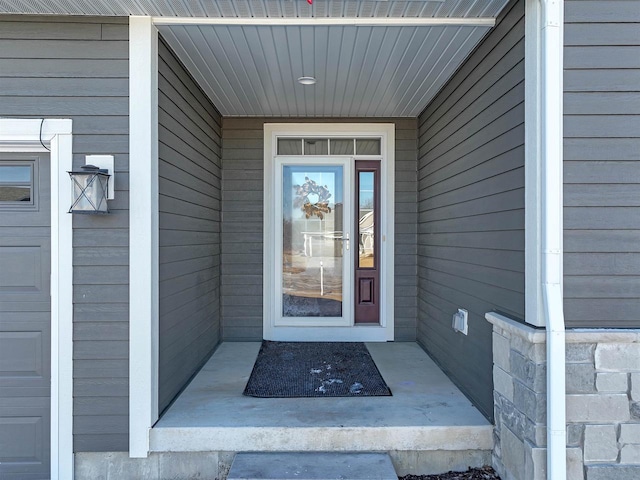 view of property entrance