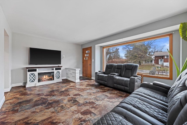 view of living room