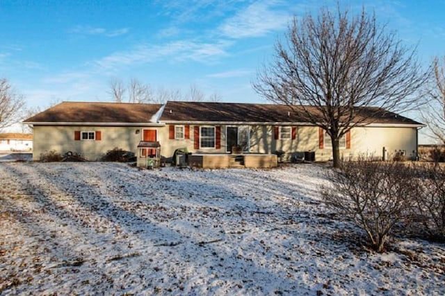 view of ranch-style house