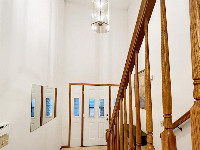 view of foyer