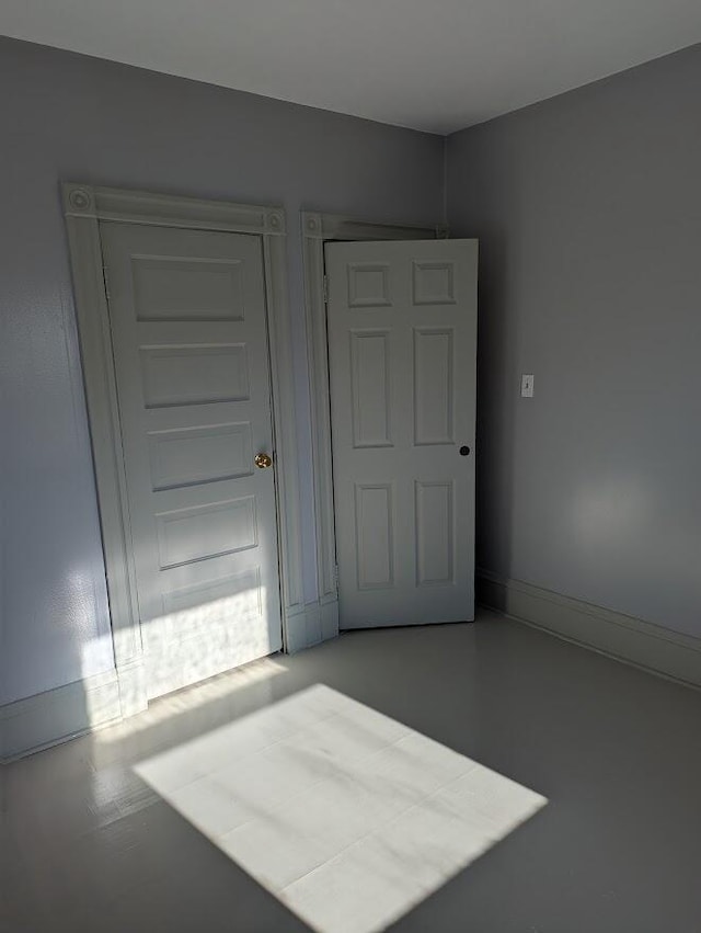 view of unfurnished room