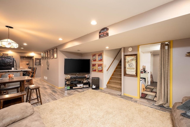 view of living room