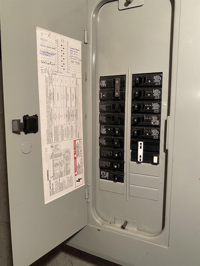 utilities featuring electric panel