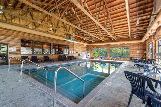 view of pool