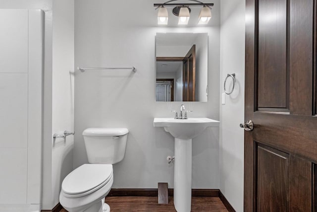 bathroom with toilet