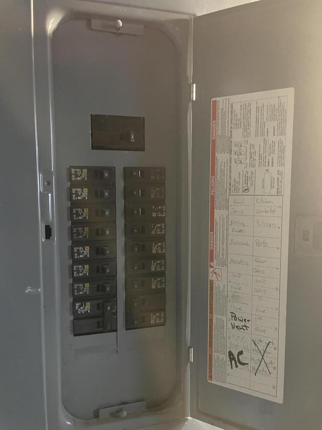 utilities with electric panel