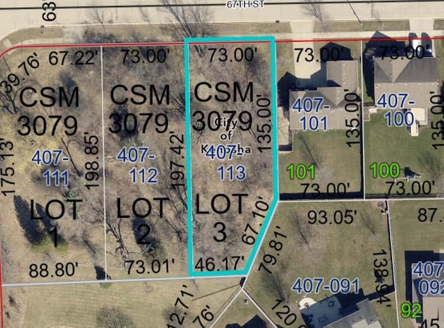 15509 67th St, Kenosha WI, 53142 land for sale