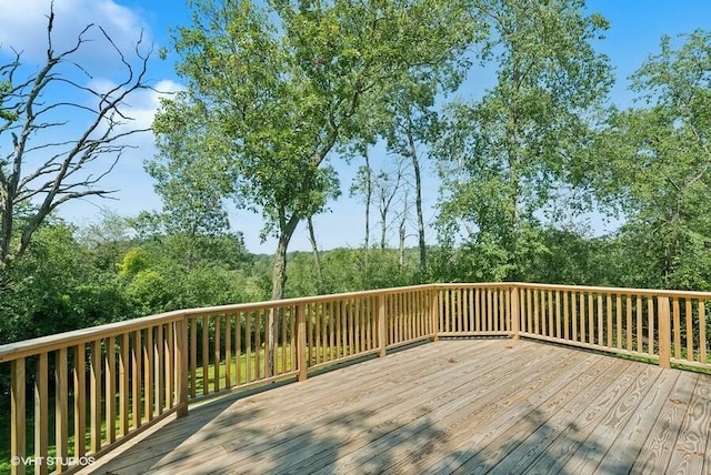 view of deck