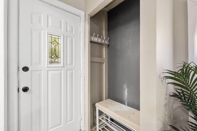 view of mudroom