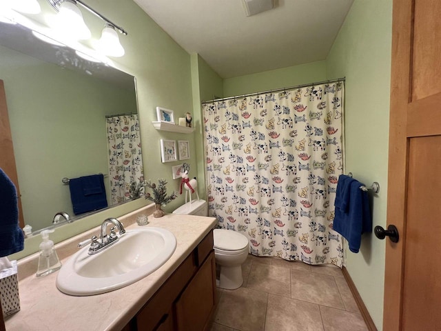 4925 Annabelle Ct, Weston, WI 54476 - bathroom with tile patterned floors, vanity, and toilet