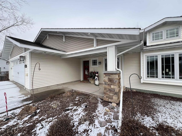 4925 Annabelle Ct, Weston, WI 54476 - view of front facade with a garage and concrete driveway
