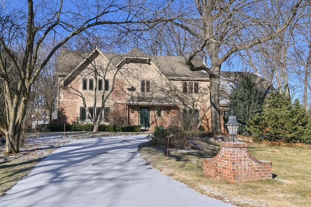 view of tudor house