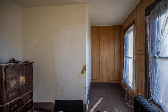 interior space featuring radiator